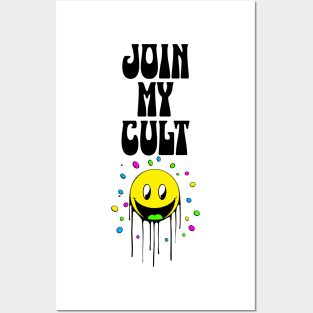Join My Cult Posters and Art